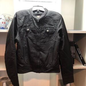 Harley Davidson black ladies Jacket.